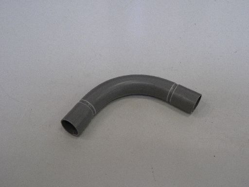 bocht installatiebuis 25mm Grijs