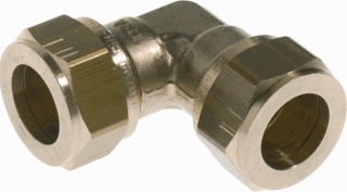 Kniekoppeling knel 22x22mm