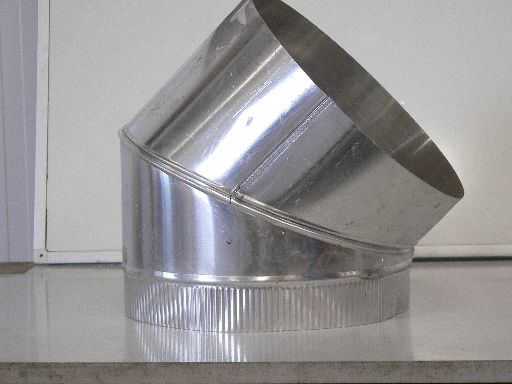 aluminiumbocht 45gr 350mm