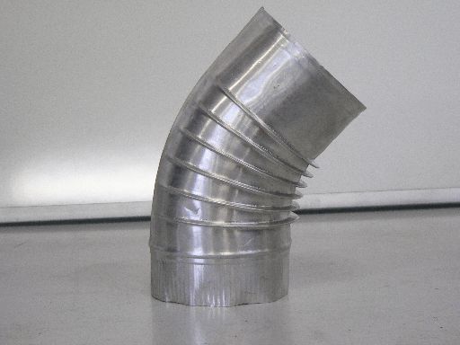 aluminiumbocht 45gr 130mm