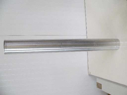 aluminium rookgas pijp 110mm 1 meter