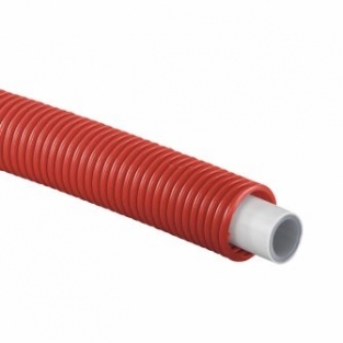 Meerlagenbuis MLCP 20x2,25mm + Mantel rood 75m (Uponor)