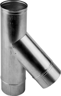 Aluminium T-Stuk 45° 130mm (Burgerhout)