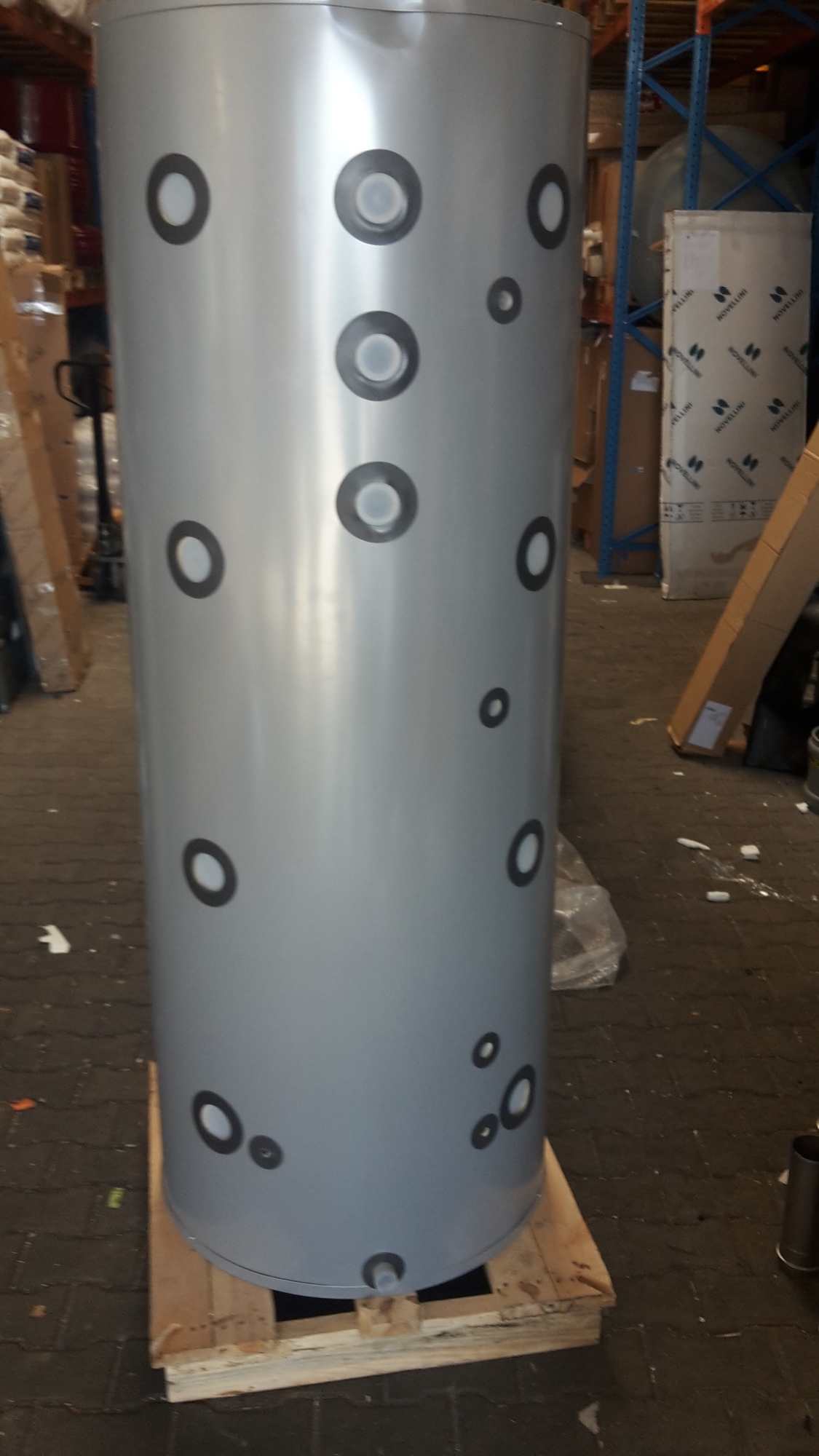 Buffervat diff.dicht geisoleerd TPSK500 500 liter (Alpha inn