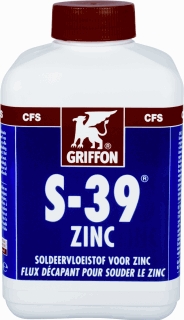 Zink soldeervloeistof S39 750ml (Griffon)