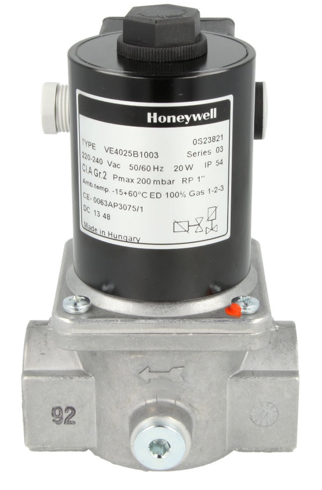 Honeywell VE4025A1003 1" gasbeveiligingafsluiter