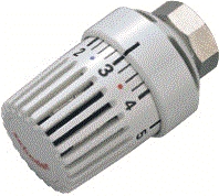 Zehnder-thermostaat knop LH2 RAL 9016 Zehnder