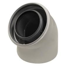 BURGERHOUT TWINSAFE BOCHT 80/125 45°