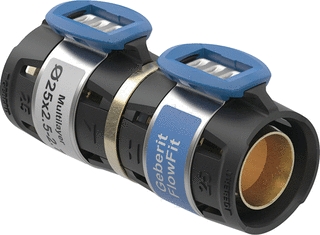 Perssok verl. Flowfit x derden 25x26mm (wand 3mm) Geberit