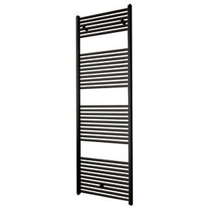 Handdoekradiator LISA ZWART 1807x600mm 971W 4x1/2'' (1775)