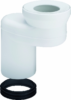 Viega WC-sprongstuk 90mm wit 484354