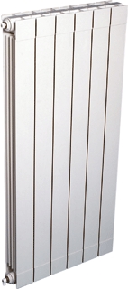 Aluminium radiator Oscar 1600/3 1646x264 816W Global (1776)