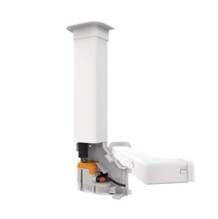 Sauermann Delta-Pack condenspomp + leidinggoot 80x60mm WIT