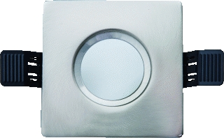 Interlight MR16 frame rond geborsteld chroom IL-F90SIPM