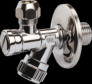 Hoekstopkraan 1/2"x10mm knel 1200017 (Raminex)
