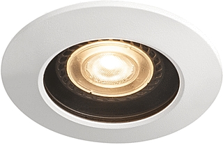 SLV Varu downlight spot QPAR51 Zwart/Wit GU10 IP65