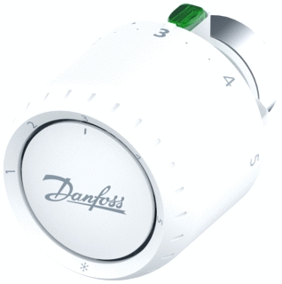 Thermostaatkop AVEO-RA/VL 26mm klemband 015G4050 Danfoss